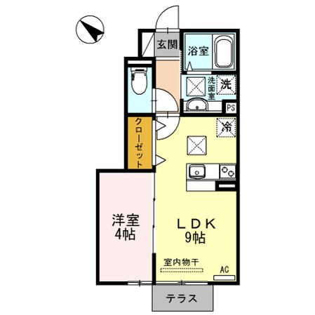 カトルセゾンの物件間取画像